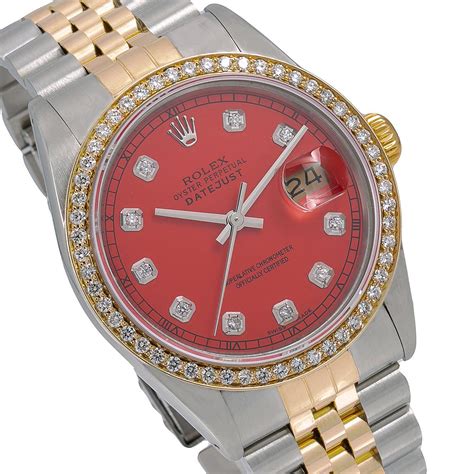 Rolex red dial 36